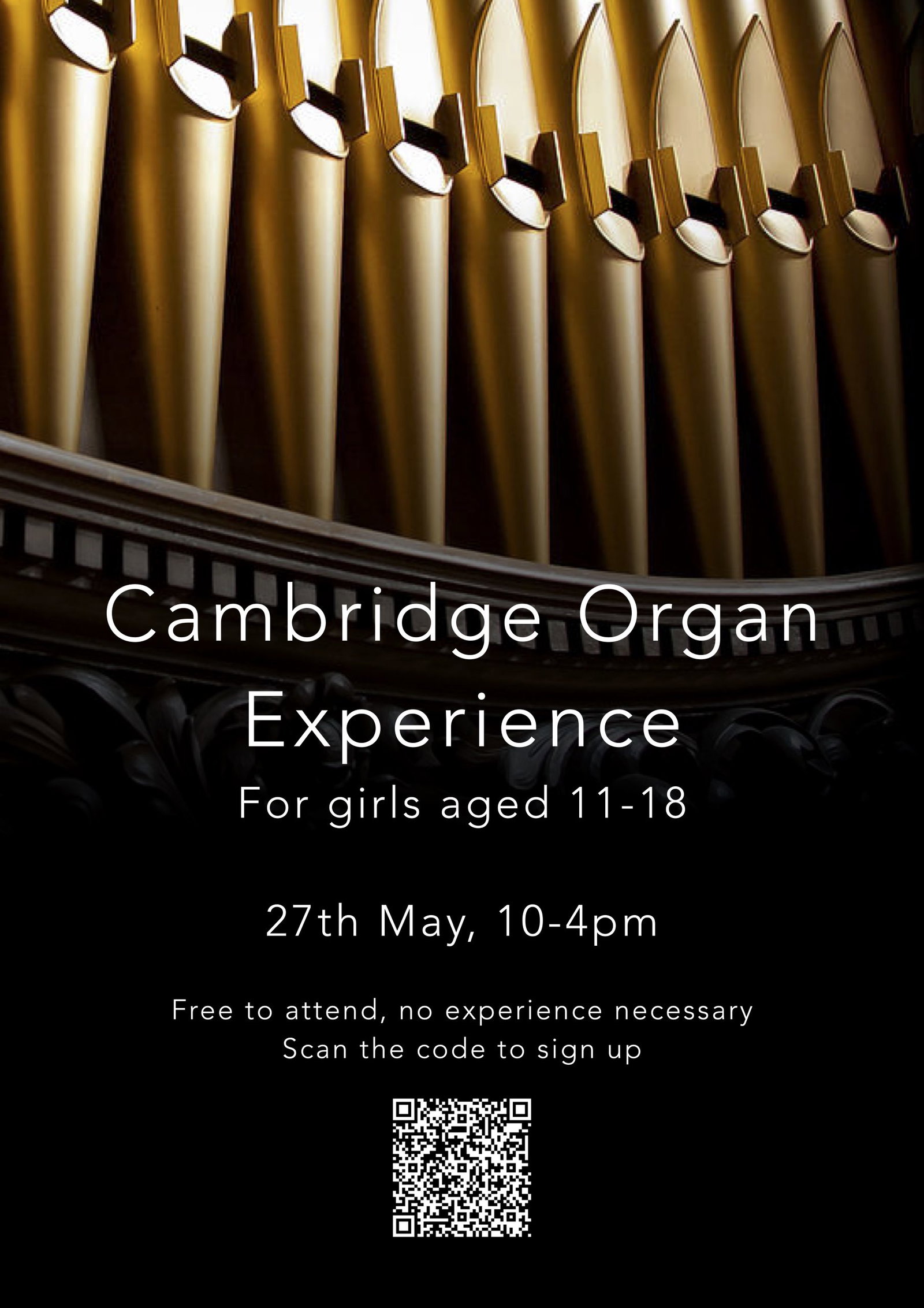 Cambridge Organ Experience for Girls